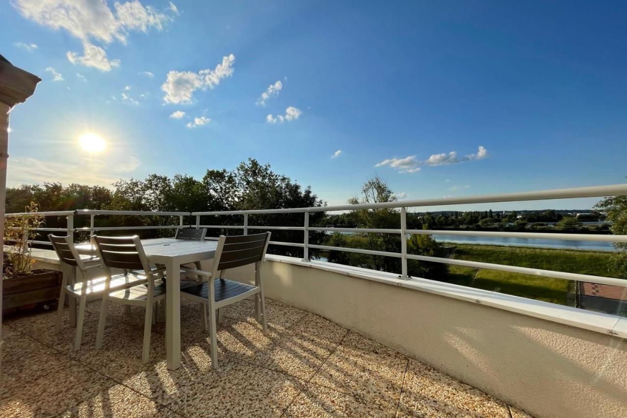 Luxury Apartment With Exceptional View On The Cher River Saint-Avertin Eksteriør bilde